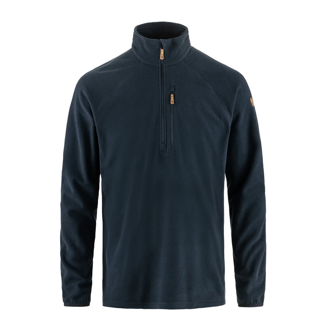 Fjallraven Ovik Lite Fleece Half Zip Dark Navy - The Sporting Lodge