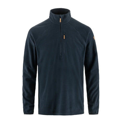 Fjallraven Ovik Lite Fleece Half Zip Dark Navy - The Sporting Lodge