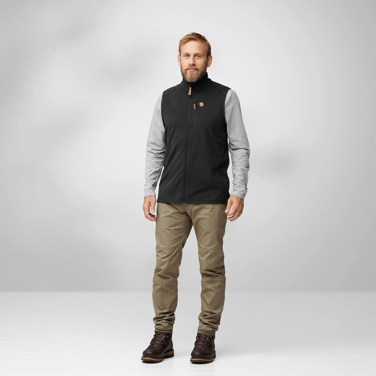 Fjallraven Ovik Lite Fleece Vest Dark Navy