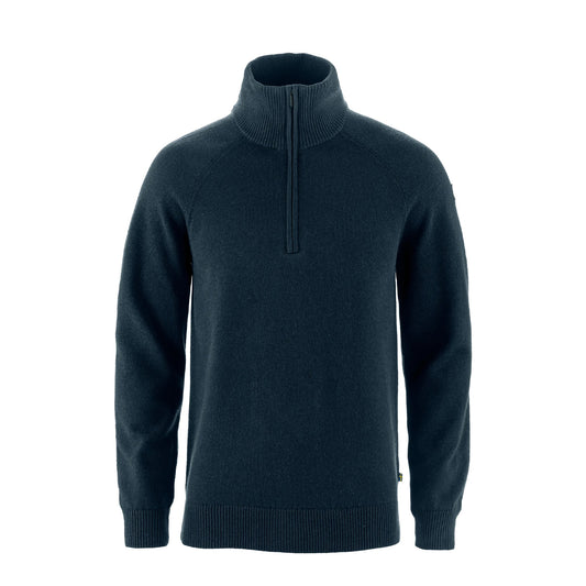 Fjallraven Ovik Lite Half Zip Dark Navy