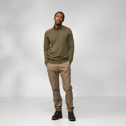 Fjallraven Ovik Lite Half Zip Dark Navy
