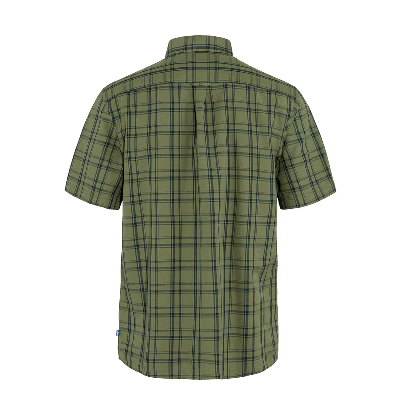 Fjallraven Ovik Lite Shirt SS Green-Dark Navy - The Sporting Lodge