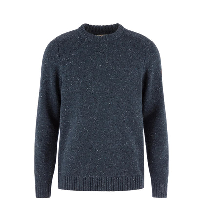 Fjallraven Ovik Neps Knit Sweater Dark Navy