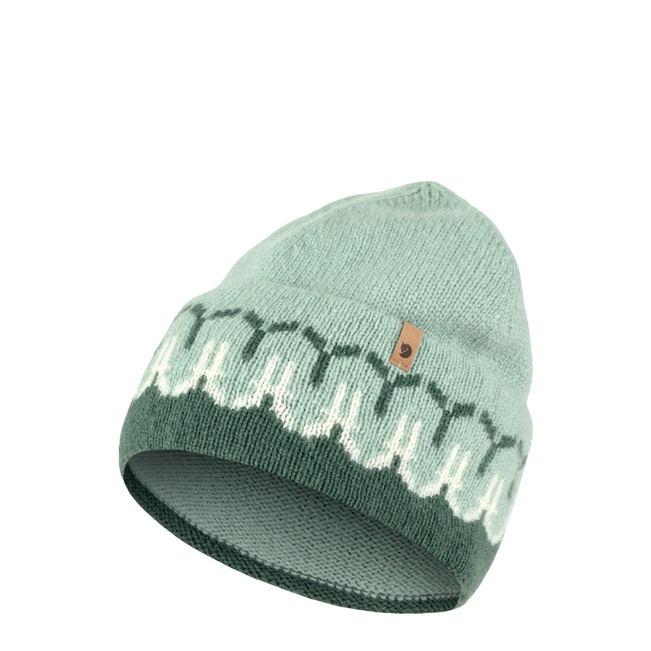 Fjallraven Ovik Path Knit Beanie Deep Patina / Misty Green