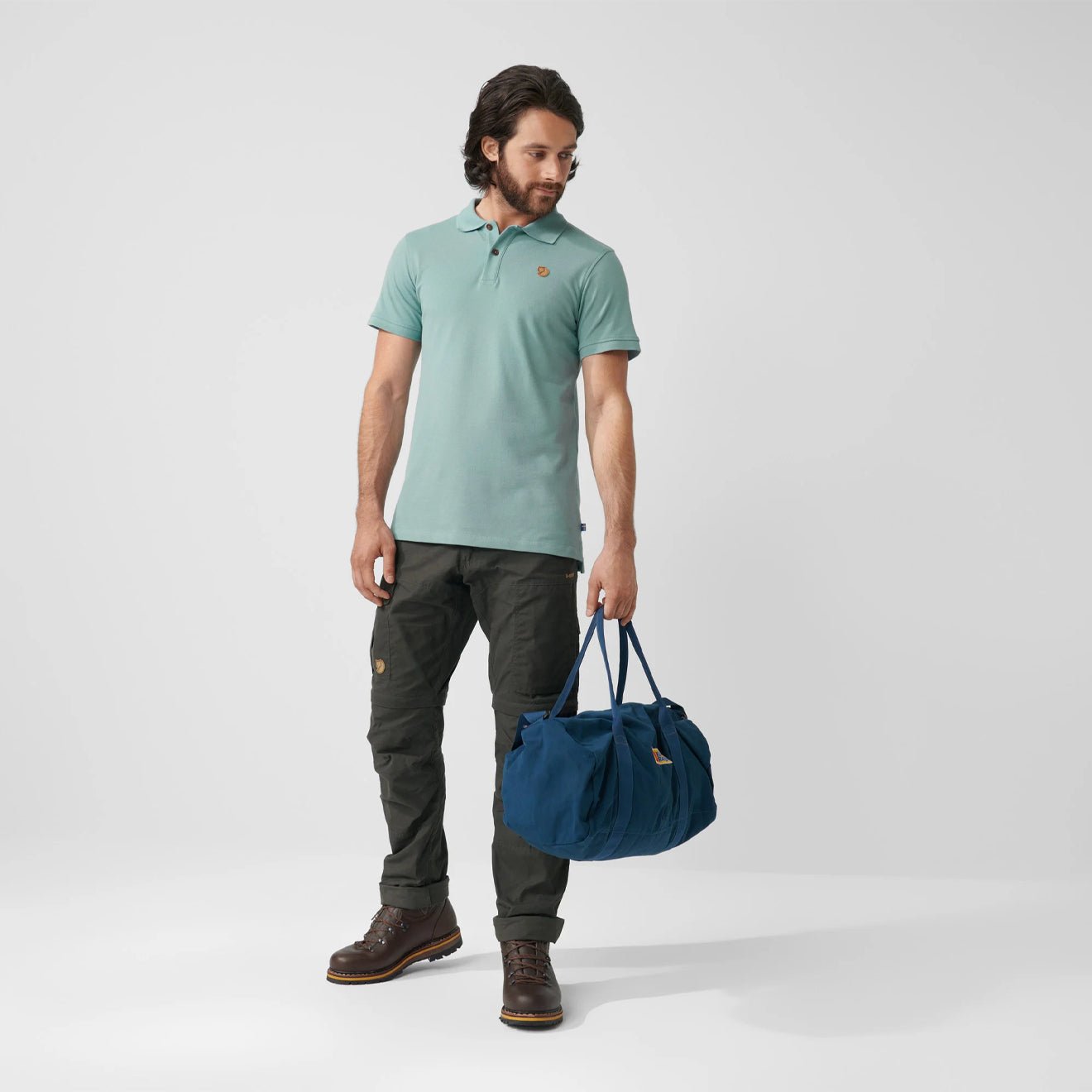 Fjallraven Ovik Polo Shirt Classic Dawn Blue - The Sporting Lodge