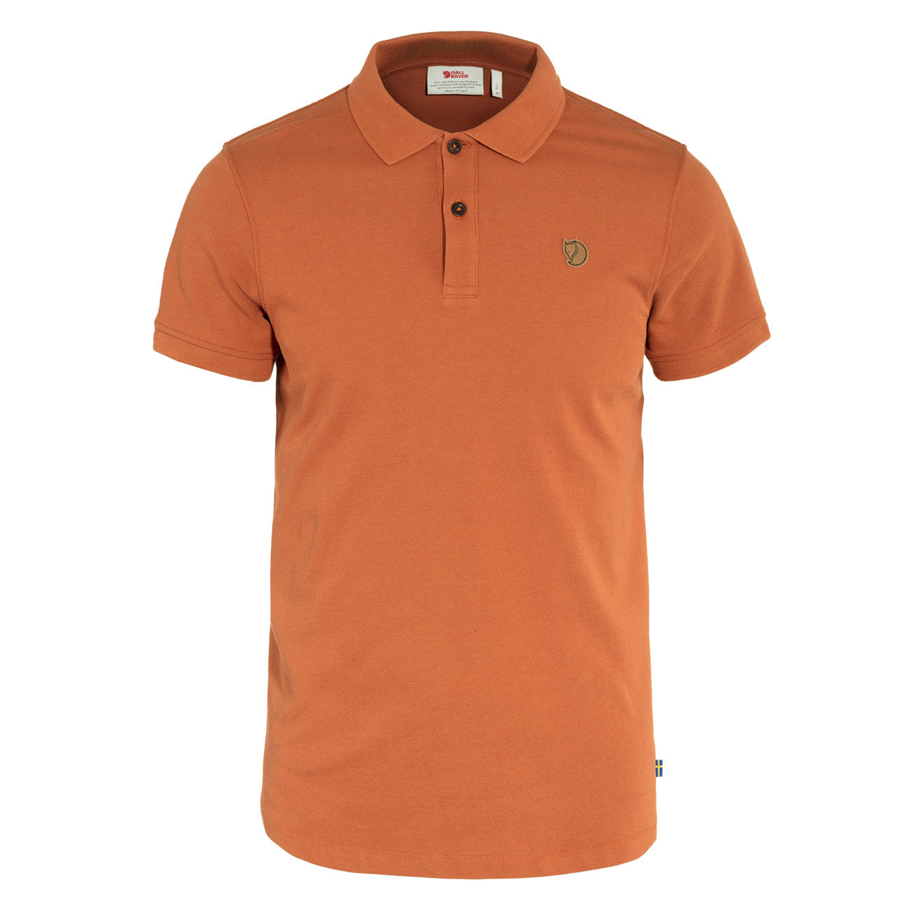 Fjallraven Ovik Polo Shirt Terracotta Brown - The Sporting Lodge