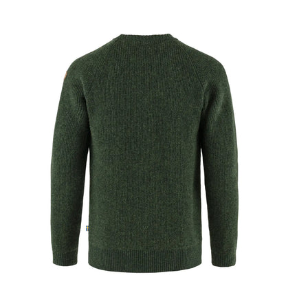 Fjallraven Ovik Rib Sweater Deep Forest - The Sporting Lodge