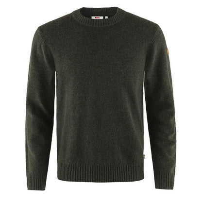 Fjallraven Ovik Round Neck Sweater Dark Olive