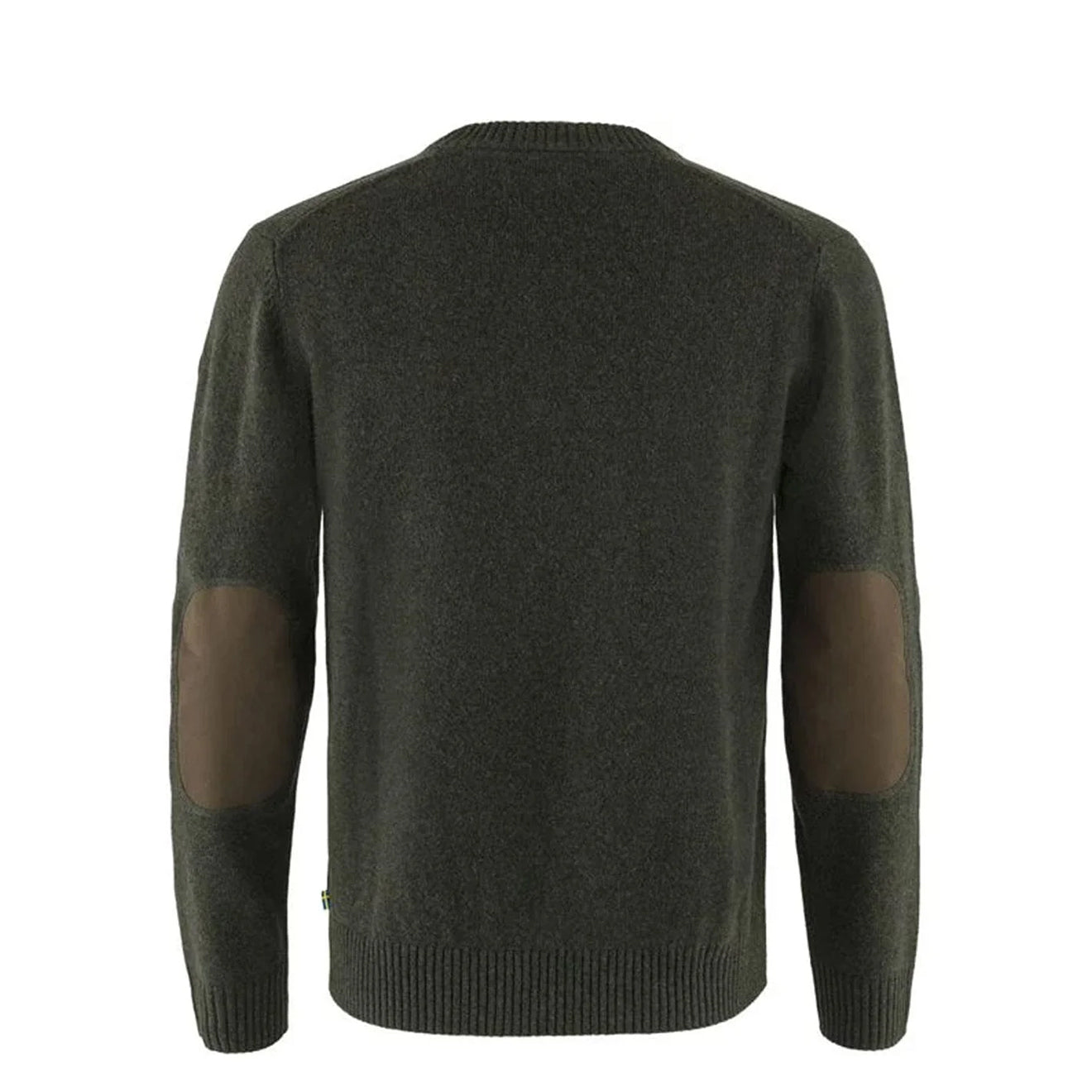 Fjallraven Ovik Round Neck Sweater Dark Olive - The Sporting Lodge