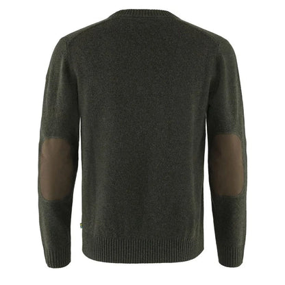 Fjallraven Ovik Round Neck Sweater Dark Olive