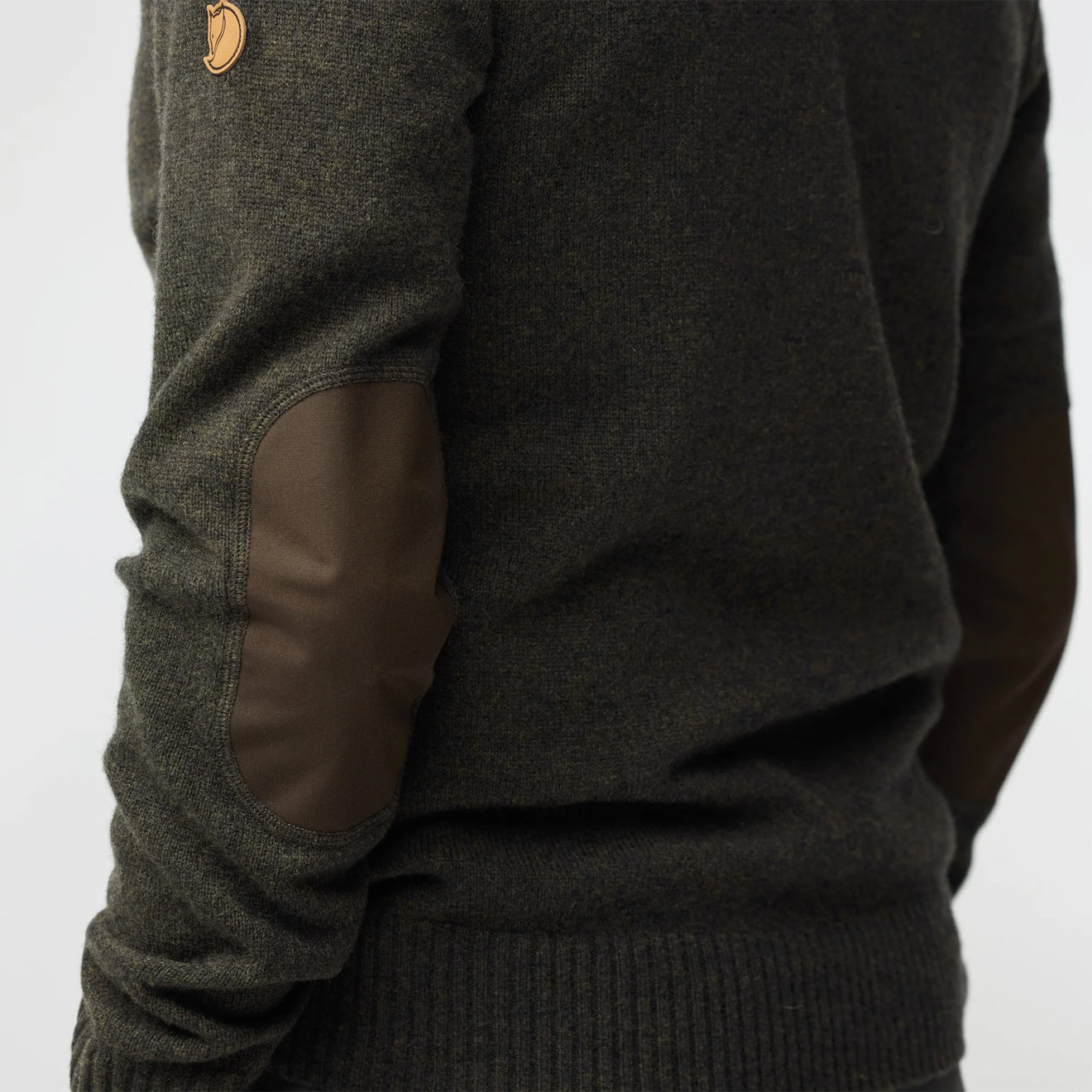 Fjallraven Ovik Round Neck Sweater Dark Olive