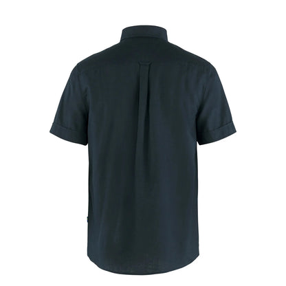 Fjallraven Ovik Travel Shirt SS Dark Navy - The Sporting Lodge