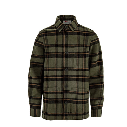 Fjallraven Ovik Wool Shirt Deep Forest