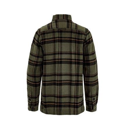 Fjallraven Ovik Wool Shirt Deep Forest