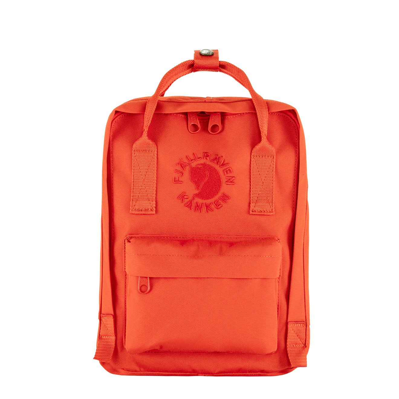 flame mini backpack Fjallraven Re-Kanken Mini Backpack Flame Orange