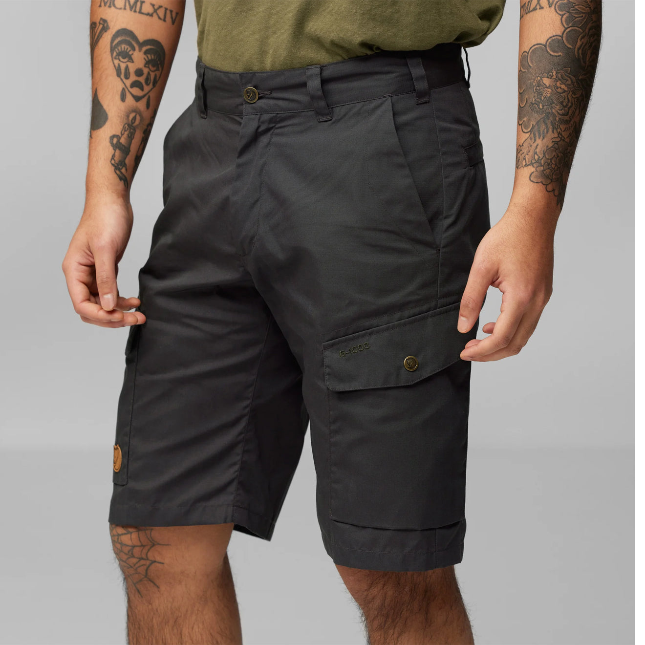 Fjallraven Ruaha Shorts Dark Grey - The Sporting Lodge