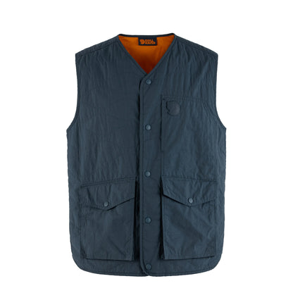 Fjallraven Samlaren Reversible Vest Mountain Blue / Field Orange