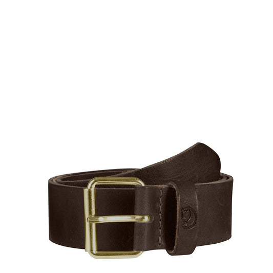 Fjallraven Singi Belt 4cm Leather Brown