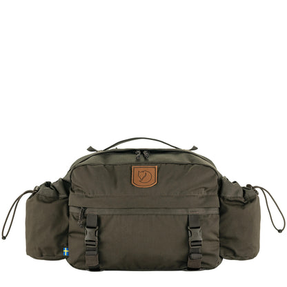 Fjallraven Singi Hip Pack 10 Dark Olive - The Sporting Lodge