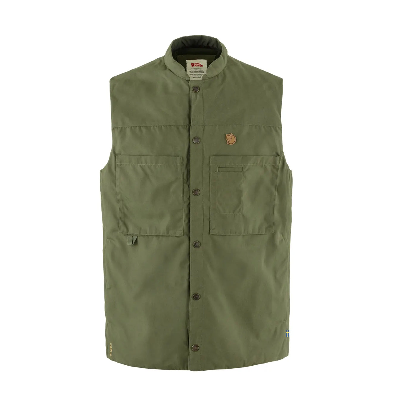 Fjallraven Singi Padded Vest Laurel Green - The Sporting Lodge