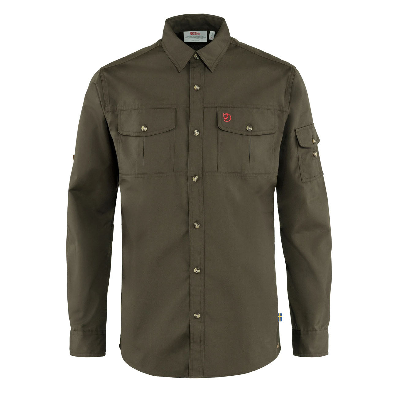 Fjallraven Singi Trekking Shirt Dark Olive - The Sporting Lodge