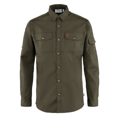 Fjallraven Singi Trekking Shirt Dark Olive - The Sporting Lodge