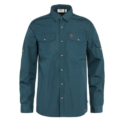 Fjallraven Singi Trekking Shirt Mountain Blue - XL - The Sporting Lodge