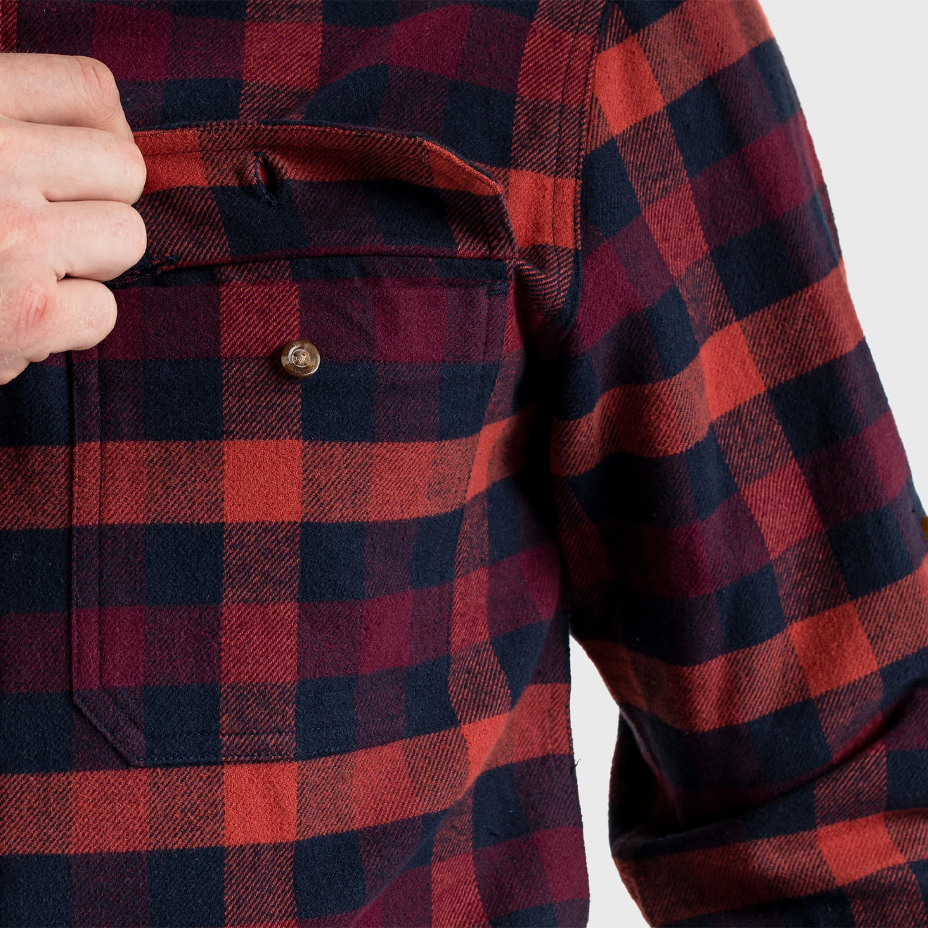 Fjallraven Skog Shirt Fossil / Dark Navy