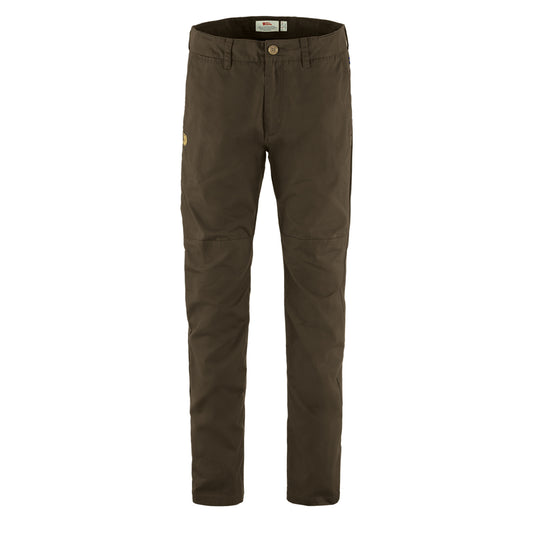 Fjallraven Sormland Tapered Trousers Dark Olive - The Sporting Lodge
