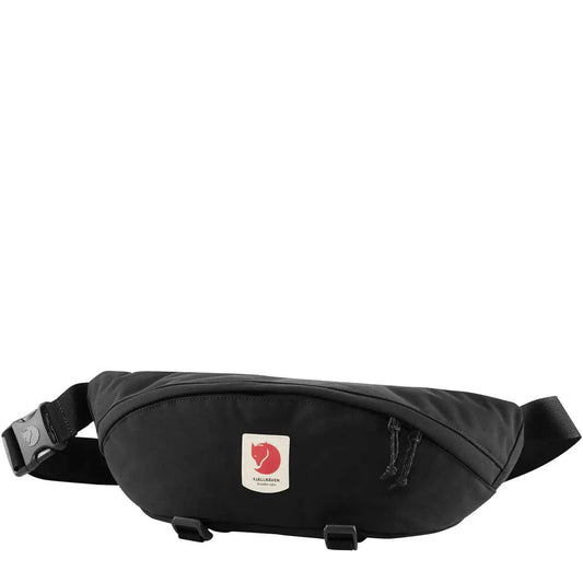 Fjallraven Ulvo Hip Pack Large Black - The Sporting Lodge