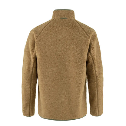 Fjallraven Vardag Pile Fleece Buckwheat Brown / Laurel Green - The Sporting Lodge