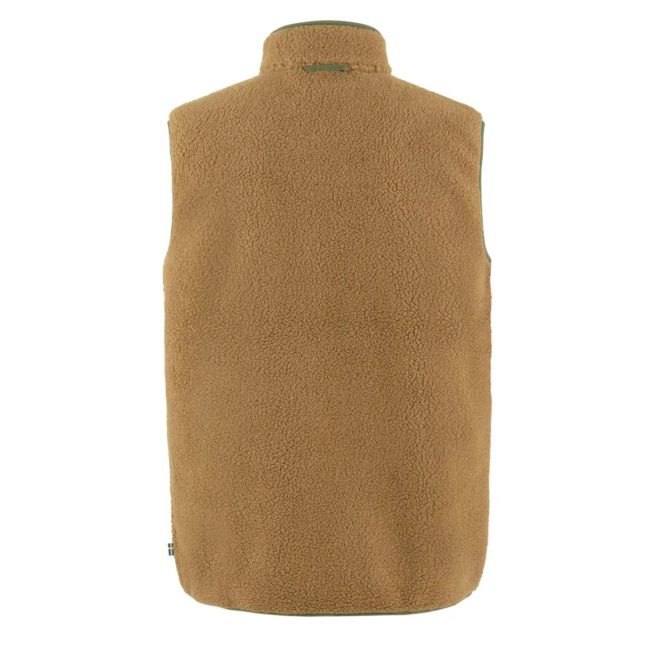 Fjallraven Vardag Pile Fleece Vest Buckwheat Brown / Laurel Green - The Sporting Lodge