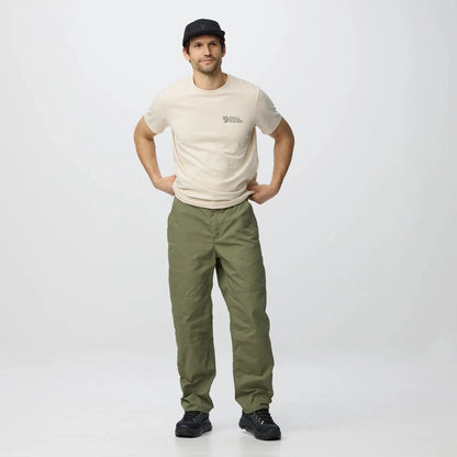 Fjallraven Vardag Relaxed Trousers Reg Leg Classic Dark Navy - The Sporting Lodge