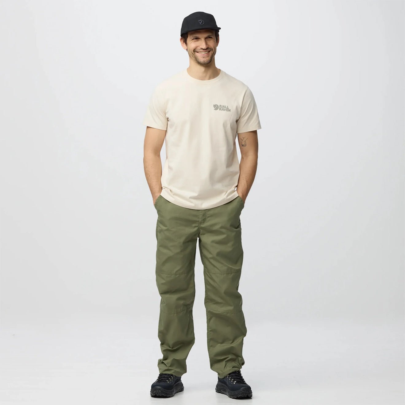 Fjallraven Vardag Relaxed Trousers Reg Leg Classic Green