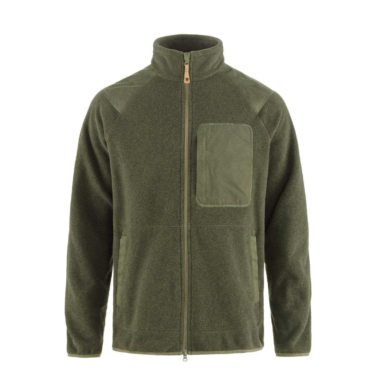 Fjallraven Varmland Fleece Jacket Laurel Green - The Sporting Lodge