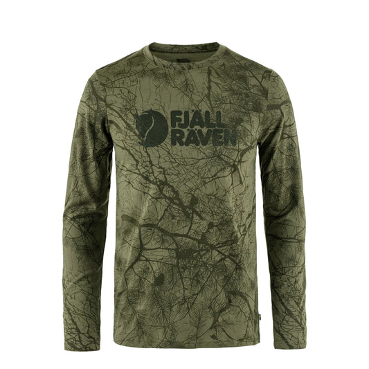 Fjallraven Varmland Wool LS Green Camo