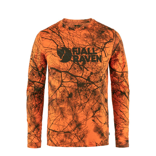 Fjallraven Varmland Wool LS Orange Multi Camo