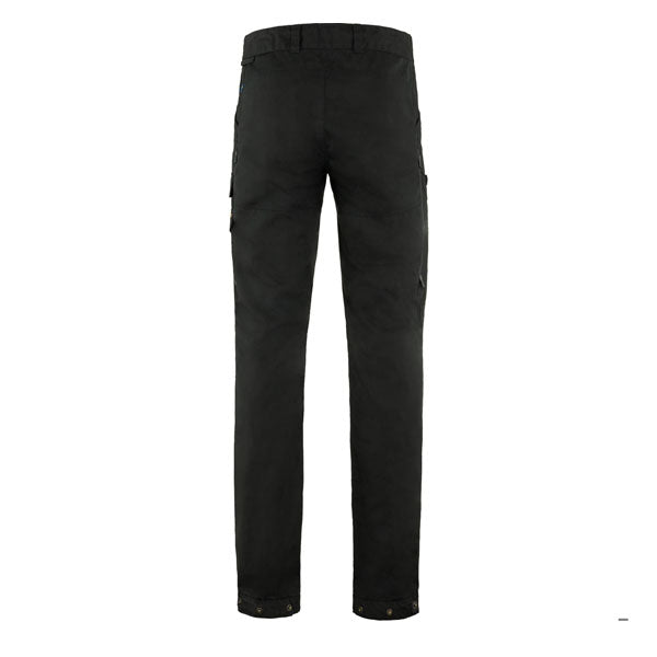 Fjallraven Vidda Pro Ventilated Regular Leg Trouser Black - The Sporting Lodge