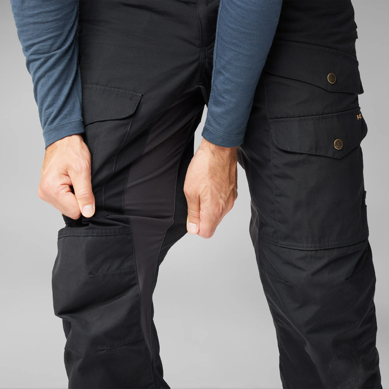 Fjallraven Vidda Pro Ventilated Trousers Classic Long Leg Deep Forest / Black