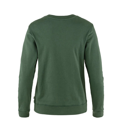 Fjallraven Womens 1960 Logo Badge Sweater Deep Patina - The Sporting Lodge