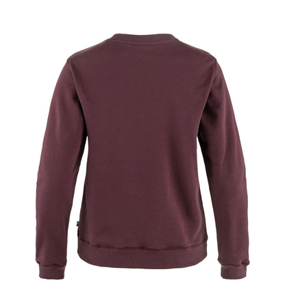 Fjallraven Womens 1960 Logo Badge Sweater Port - The Sporting Lodge