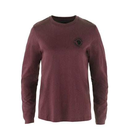 Fjallraven Womens 1960 Logo T-Shirt LS Port