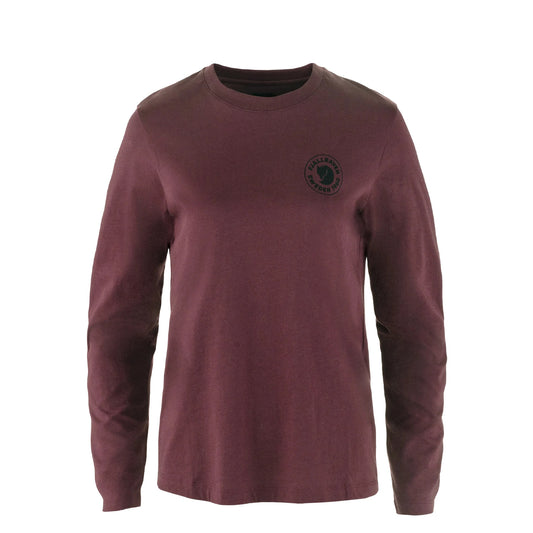 Fjallraven Womens 1960 Logo T-Shirt LS Port