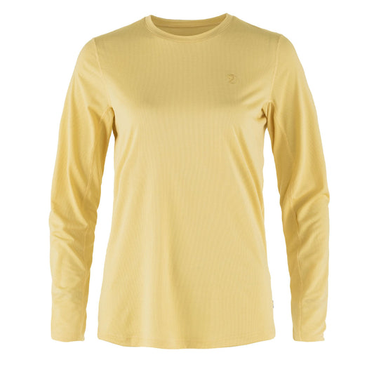Fjallraven Womens Abisko Day Hike LS Mais Yellow - The Sporting Lodge