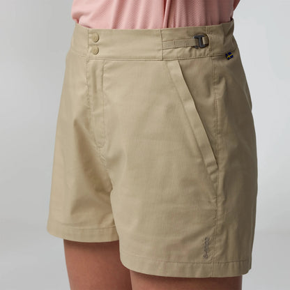 Fjallraven Womens Abisko Hike Shorts Fossil