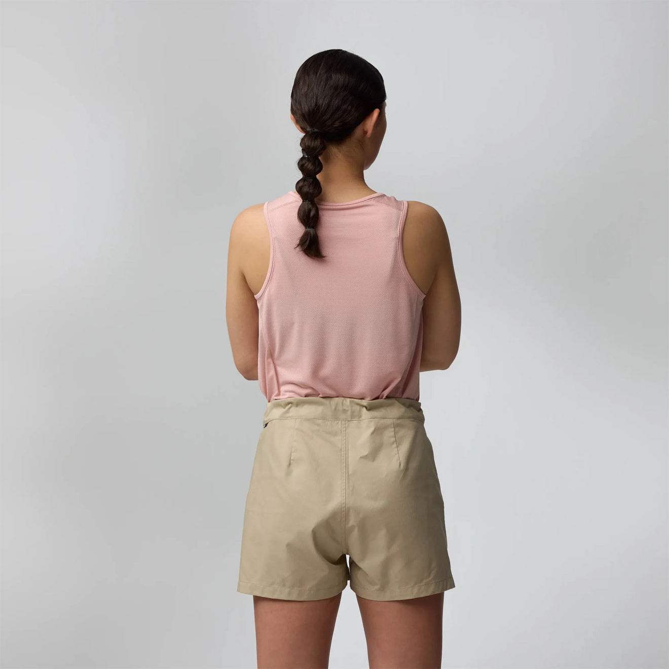 Fjallraven Womens Abisko Hike Shorts Fossil