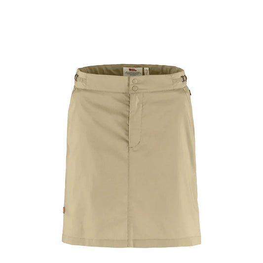 Fjallraven Womens Abisko Hike Skort Fossil