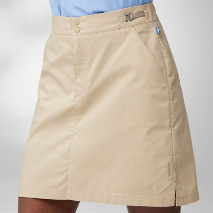 Fjallraven Womens Abisko Hike Skort Fossil