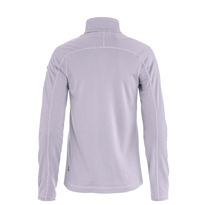 Fjallraven Womens Abisko Lite Fleece Half Zip Lavender Mist