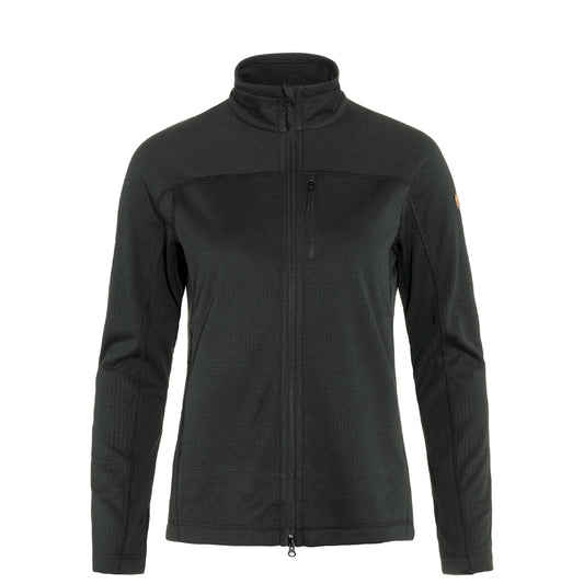 Fjallraven Womens Abisko Lite Fleece Jacket Black
